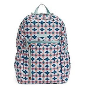 💠 BNWT Vera Bradley Lighten Up Study Hall Backpack 💠 IKAT GEO